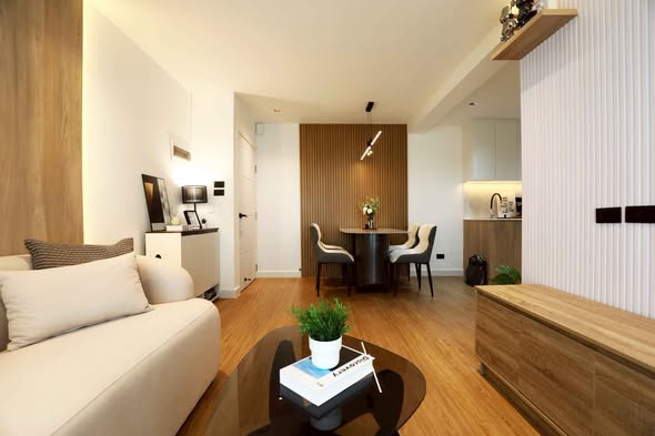 living room of Eastwood Park Condominium