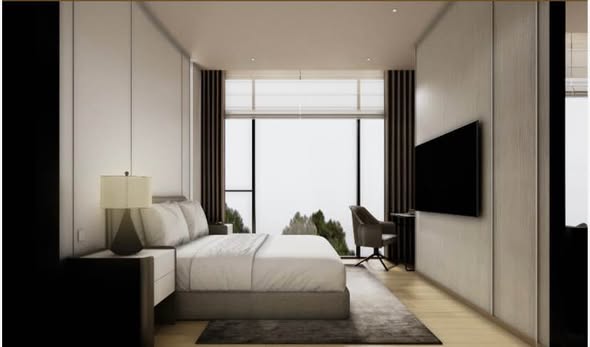 bedroom of EI8HTEEN SEVEN