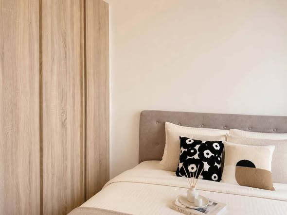 bedroom and room interior of Escent Ville Ayutthaya