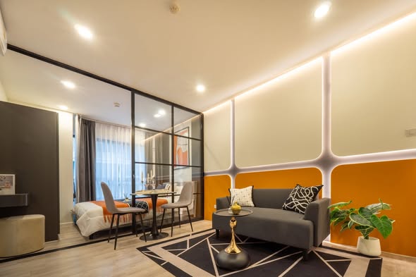 living room of Estabe’ พหลโยธิน 18