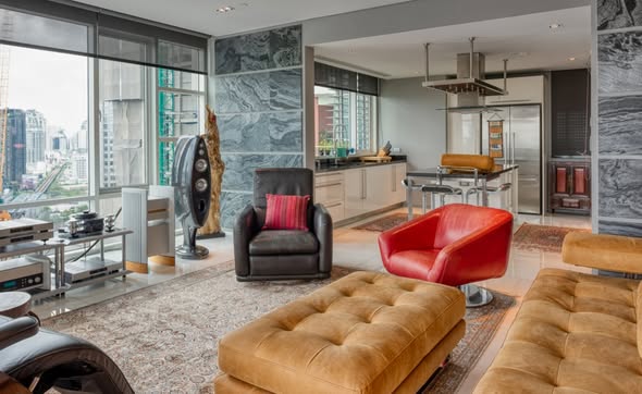 living room of Fullerton Sukhumvit