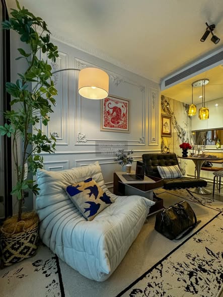 living room of Fynn Asoke