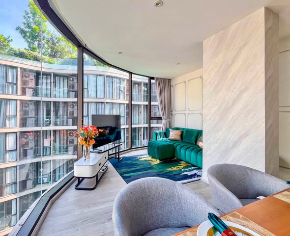 living room of Fynn Asoke