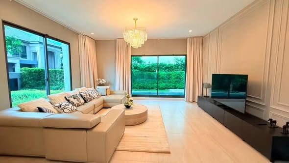 living room of Grand Bangkok Boulevard Sukhumvit – Srinakarin