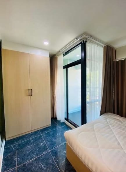 bedroom and room interior of Green Tower