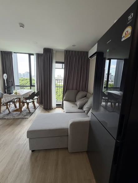 bedroom and living room of Groove Ratchada-Ladprao (กรูฟ รัชดา-ลาดพร้าว)