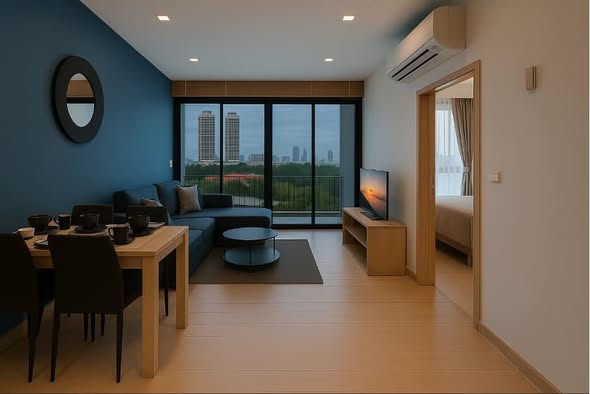 living room of Hasu Haus