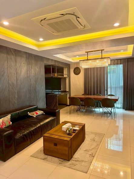 living room of House No. 1