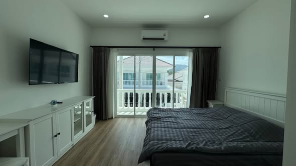 bedroom and room interior of House Rental Chalong