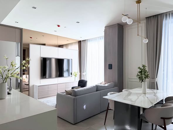 living room of HYDE Heritage Thonglor, Sukhumvit 59 main road