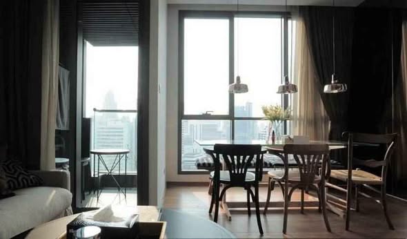 living room and bedroom of Hyde Sukhumvit 13