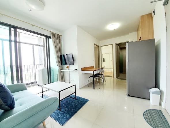 bedroom of Ideo BluCove Sukhumvit