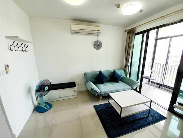 bedroom of Ideo BluCove Sukhumvit
