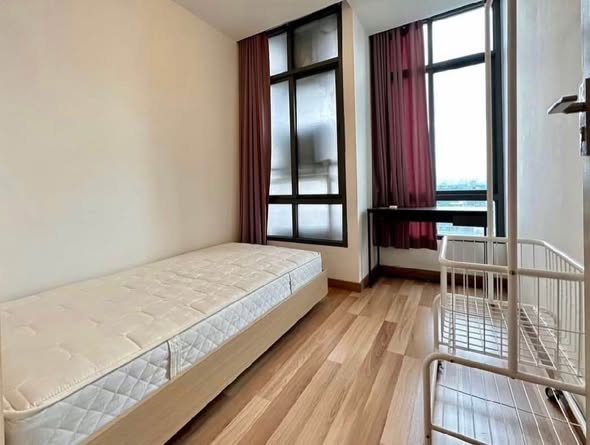 bedroom of Ideo BluCove Sukhumvit