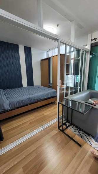 bedroom of Ideo BluCove Sukhumvit
