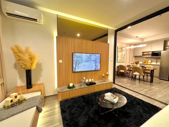 living room of Ideo Mobi Rang Nam