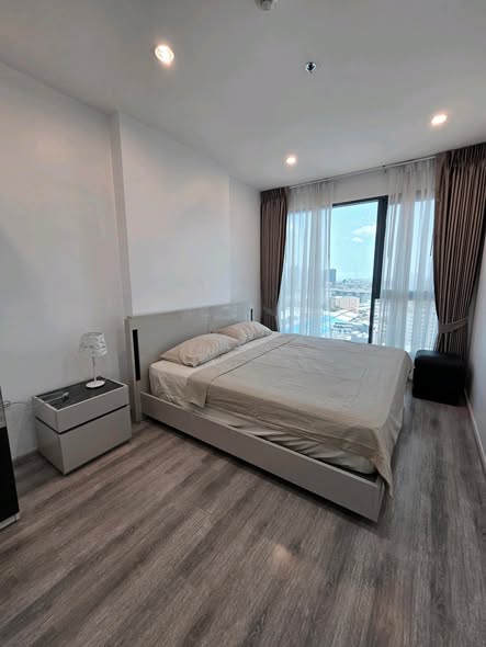 bedroom of Ideo Mobi Sukhumvit 66
