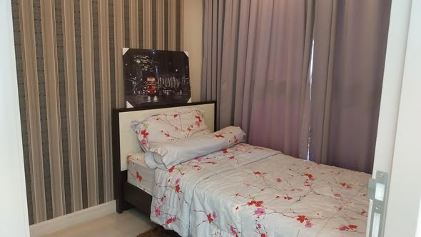 bedroom of Ideo Mobi Sukhumvit 81