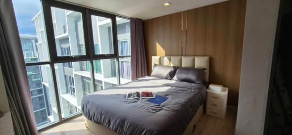 bedroom of Ideo Mobi Sukhumvit 81
