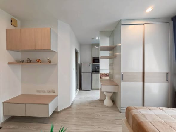 bedroom of Ideo Mobi Sukhumvit Eastgate