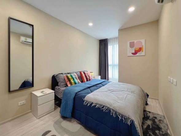 bedroom of Ideo Mobi Sukhumvit Eastgate