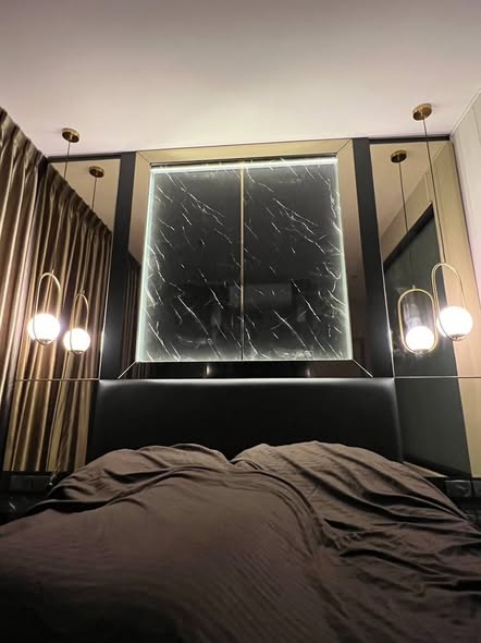 bedroom of Ideo Mobi Sukhumvit Eastpoint