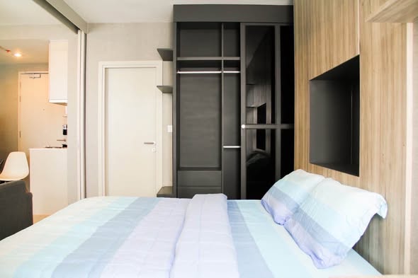 bedroom of Ideo Q Chula-Samyan
