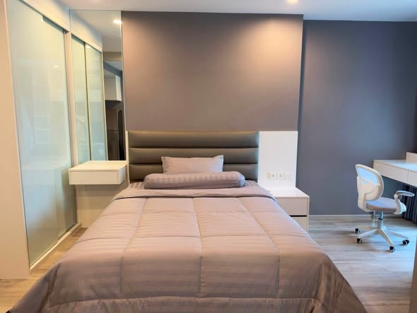 bedroom and room interior of Ideo Q Chula-Samyan