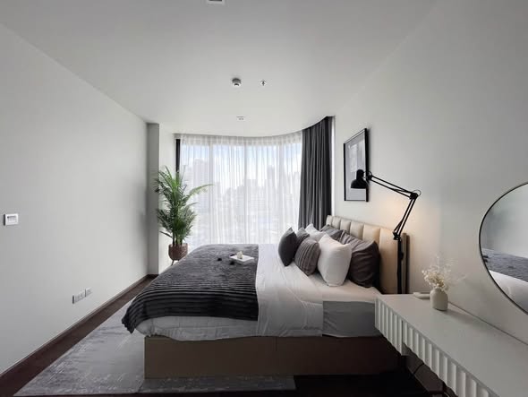 bedroom of Ideo Q Sukhumvit 36