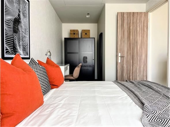 bedroom and room interior of Ideo Q Sukhumvit 36