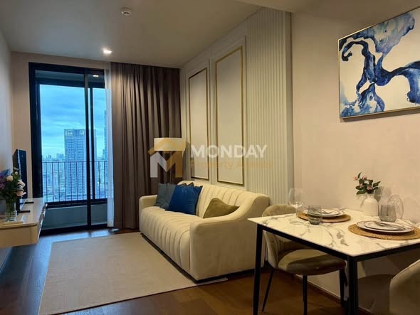 living room of Ideo Q Sukhumvit 36