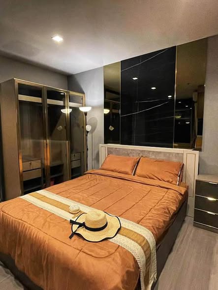 bedroom of IDEO Rama9 – Asoke