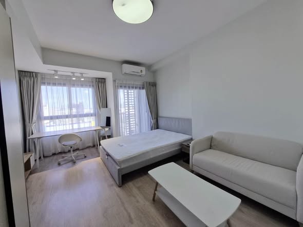 bedroom of IDEO Rama9 – Asoke