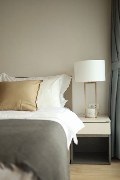 bedroom of IDEO Rama9 – Asoke
