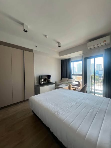 bedroom of IDEO Rama9 – Asoke