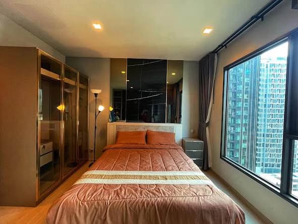 bedroom of IDEO Rama9 – Asoke
