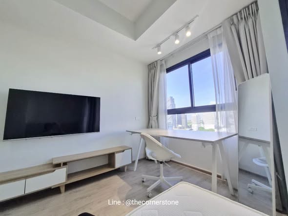 bedroom and living room of IDEO Rama9 – Asoke