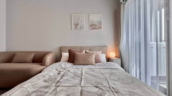 bedroom of Ideo Ramkamhaeng Lamsali Station