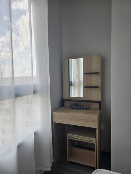 room interior and bathroom of Ideo Ramkamhaeng Lamsali Station