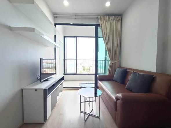 living room and bedroom of Ideo Sathon-Tha Phra