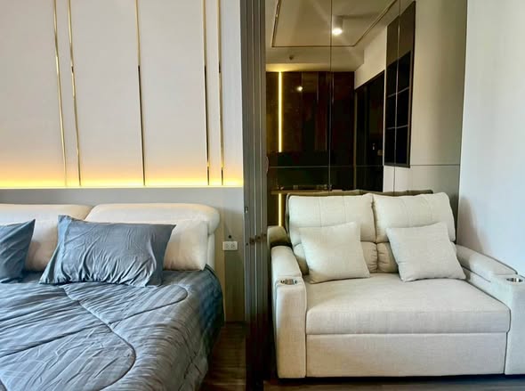 bedroom of IDEO Sukhumvit Rama 4 ไอดีโอ สุขุมวิท-พระราม 4