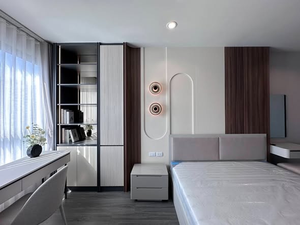 bedroom of IDEO Sukhumvit Rama 4 ไอดีโอ สุขุมวิท-พระราม 4