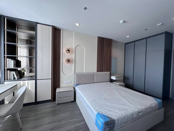 bedroom of IDEO Sukhumvit Rama 4 ไอดีโอ สุขุมวิท-พระราม 4