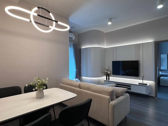 living room of IDEO Sukhumvit Rama 4 ไอดีโอ สุขุมวิท-พระราม 4