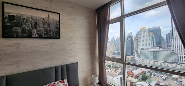 bedroom of Ideo Verve Ratchaprarop