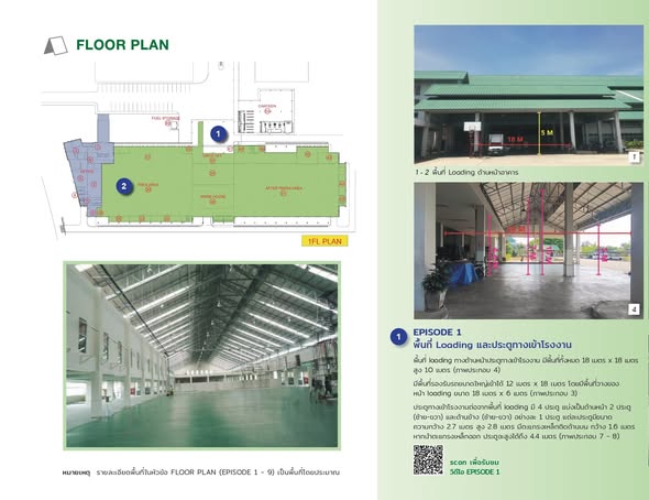 ขายด่วน โรงงาน / โกดัง พร้อมสำนักงานแต่งสวย