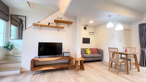 living room of indy bangna ramkhamhaeng