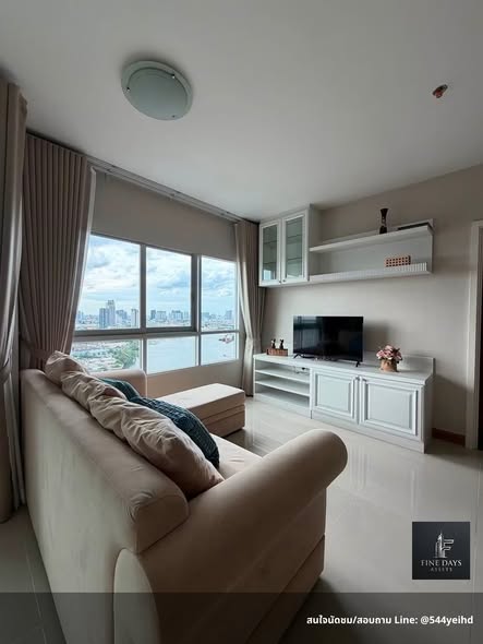 living room and bedroom and room interior of IVY River Condo
