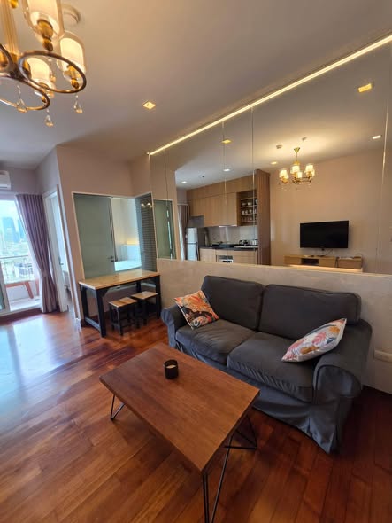 bedroom and living room of Ivy Sathon 10