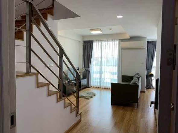living room of JRY Rama 9 Condominium